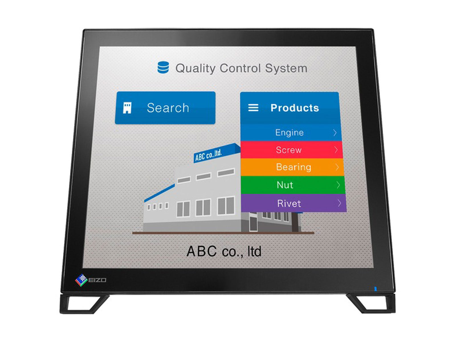 Eizo FlexScan T1781 1280 x 1024 17" Color LCD Touch Panel Display Monitor (T1781TL-BK) Monitors.com 