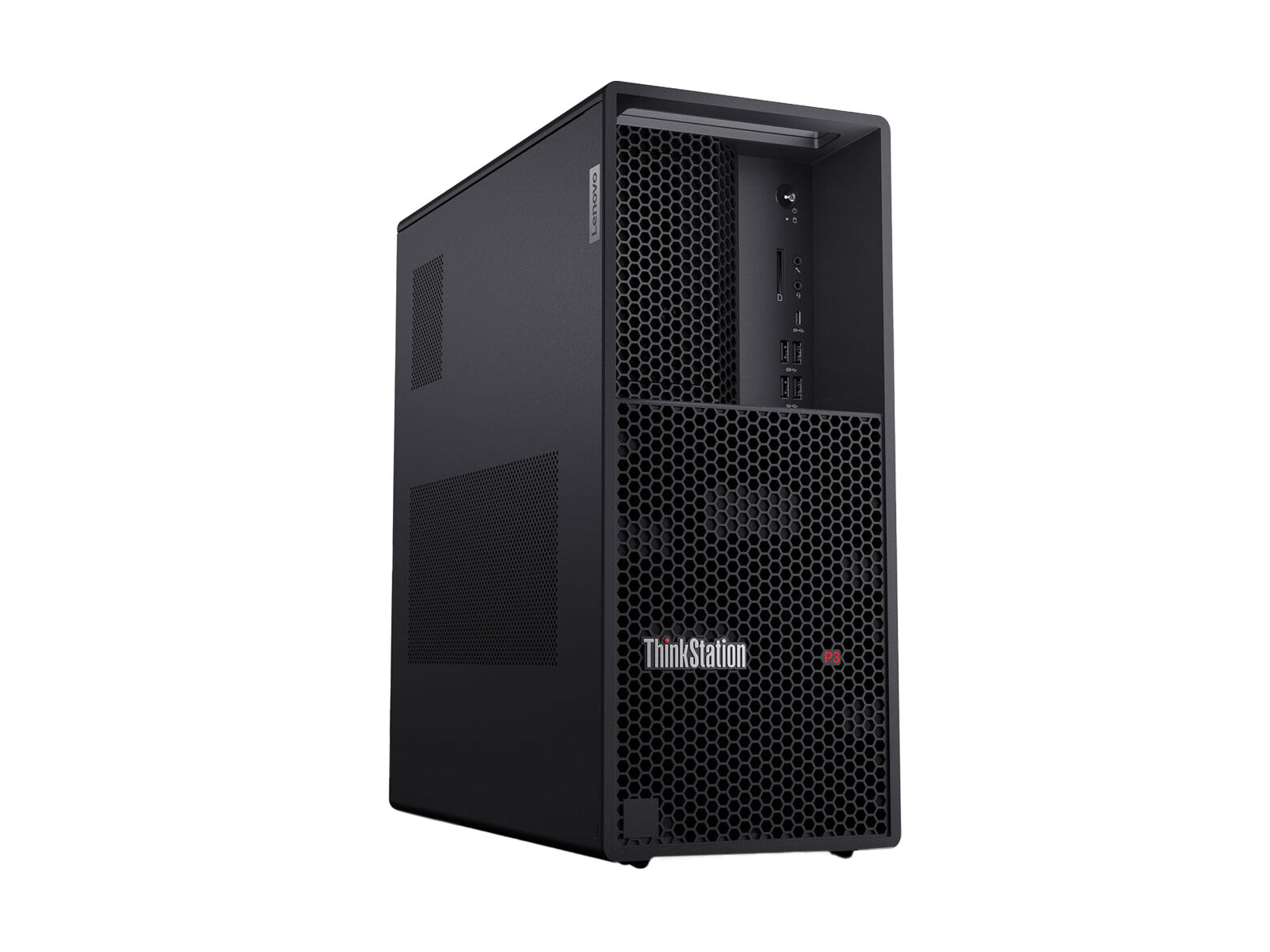 Lenovo ThinkStation P3 Tower Workstation | Core i7-14700 @ 5.4GHz | 20-Core | 128GB DDR5 | 1TB NVMe SSD | AMD W7700 16GB | Win10-11 Pro Monitors.com 