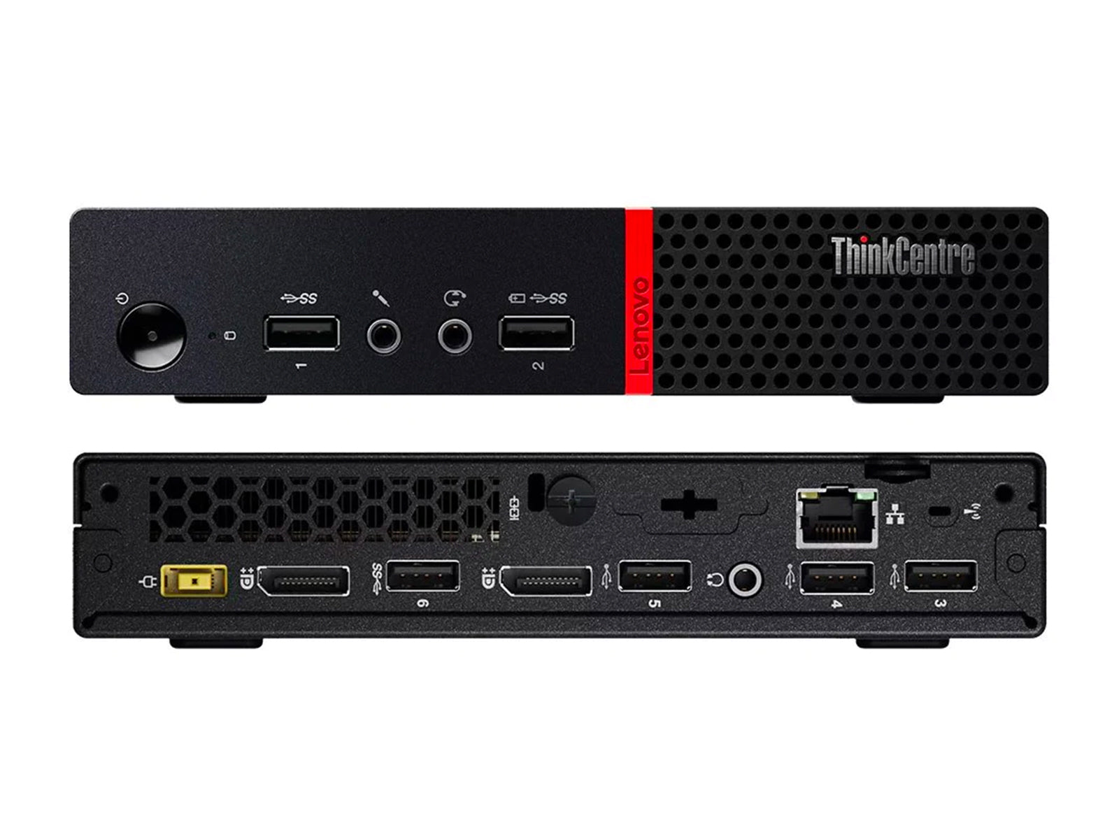 Lenovo ThinkCentre M715q Tiny | AMD Ryzen 5 Pro 2400GE @ 3.80GHz | 4-Core | 16GB DDR4 | 256GB NVMe | Win10 Pro Monitors.com 