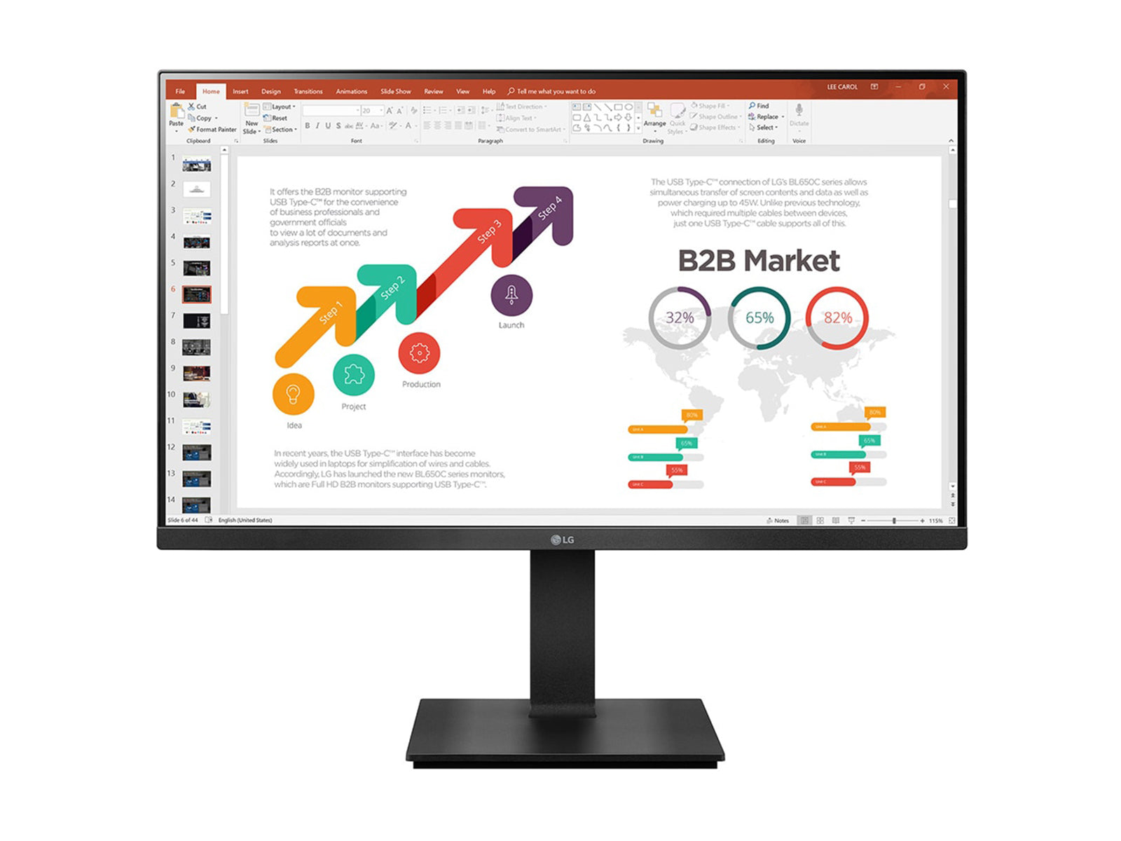 LG 27BP450Y-I 27" Full HD 1920 x 1080 Color IPS Display Monitor (27BP450Y) Monitors.com 