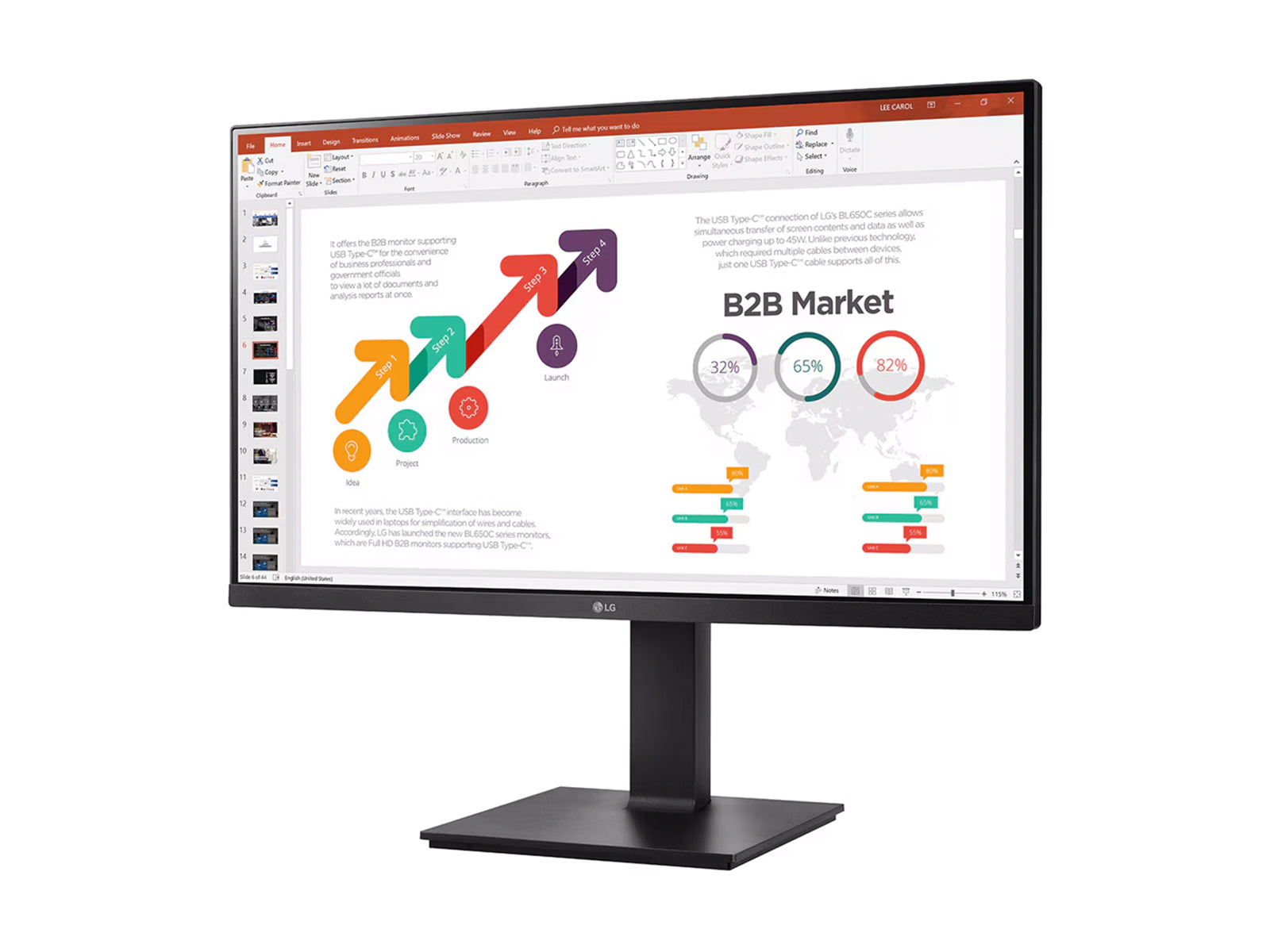 LG 27BP450Y-I 27" Full HD 1920 x 1080 Color IPS Display Monitor (27BP450Y) Monitors.com 