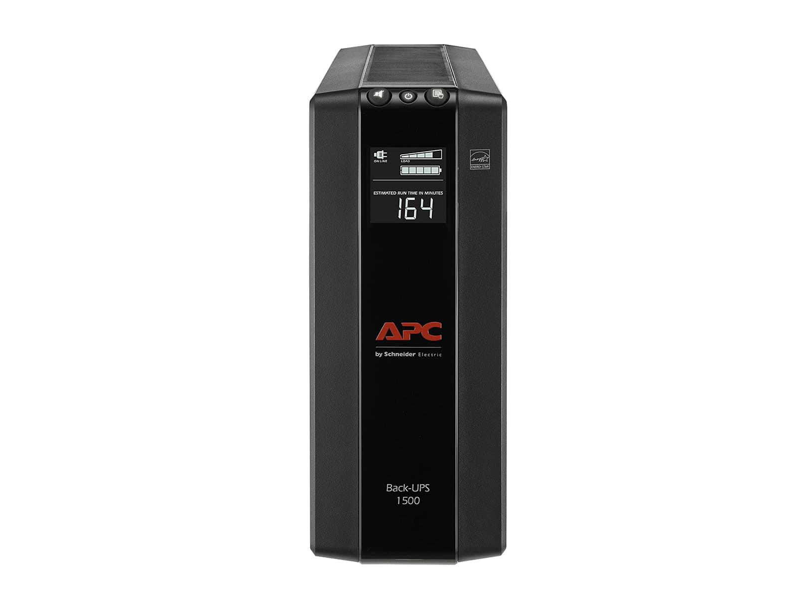 APC UPS, 1500VA UPS Battery Backup & Surge Protector with AVR, Back-UPS Pro Uninterruptible Power Supply (BX1500M) Monitors.com 